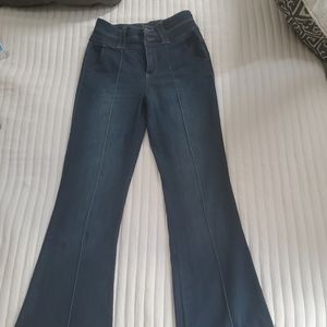 Fashion Nova bell bottom jeans, size is 5.